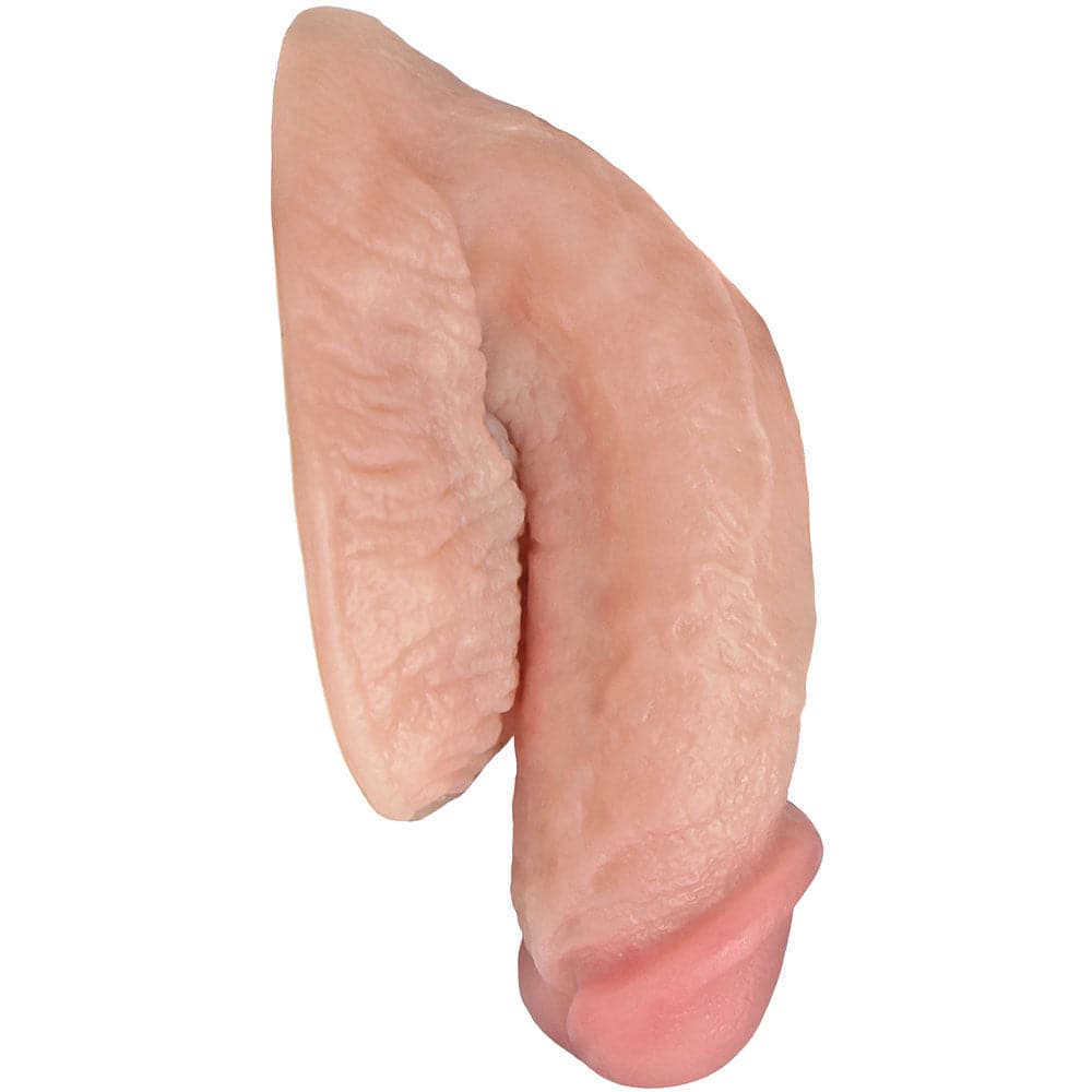 5.5" Realistic Semi Pack and Play Dildo - Vanilla - RodeoH