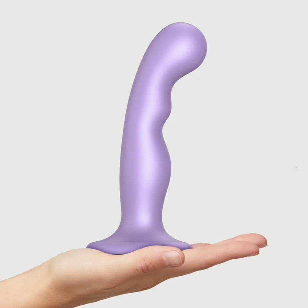 5.9" Strap-On-Me Dildo Plug P&G - Metallic Lilac - Medium - RodeoH