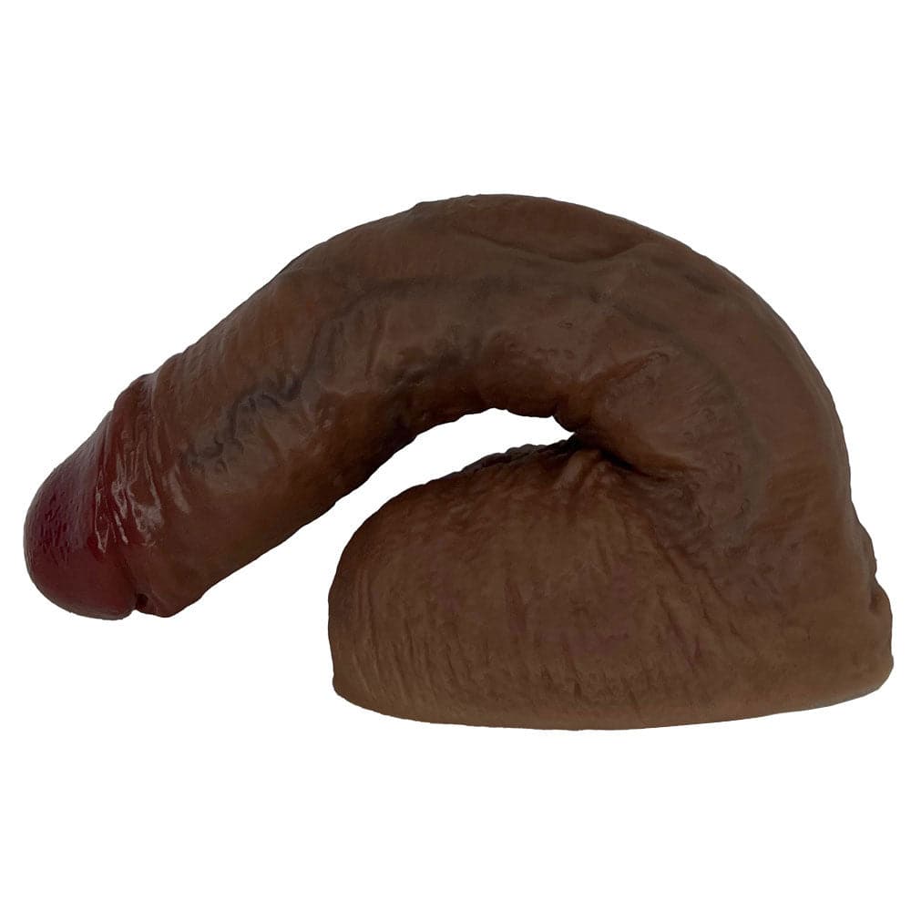 6" Bender Realistic Posable Dual Density Dildo - Chocolate - RodeoH