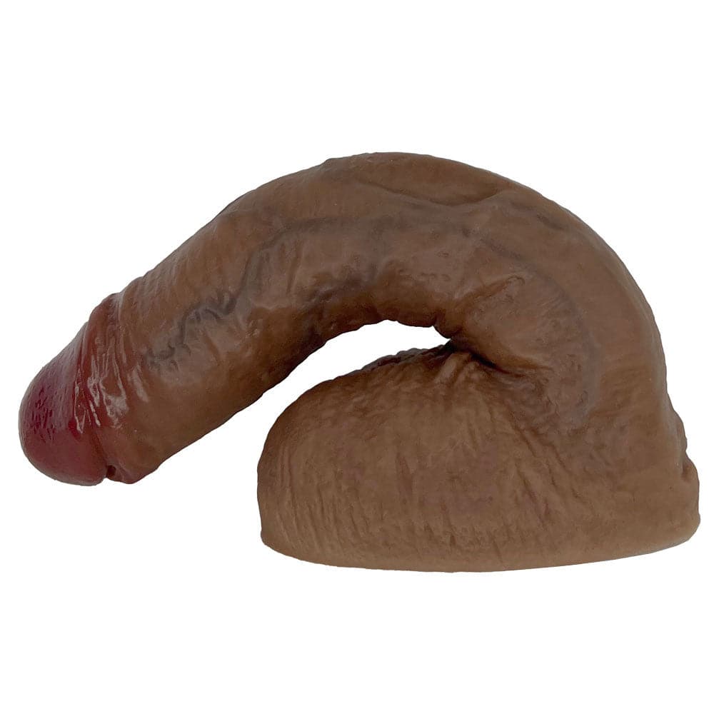 6" Bender Realistic Posable Dual Density Dildo - Mocha - RodeoH