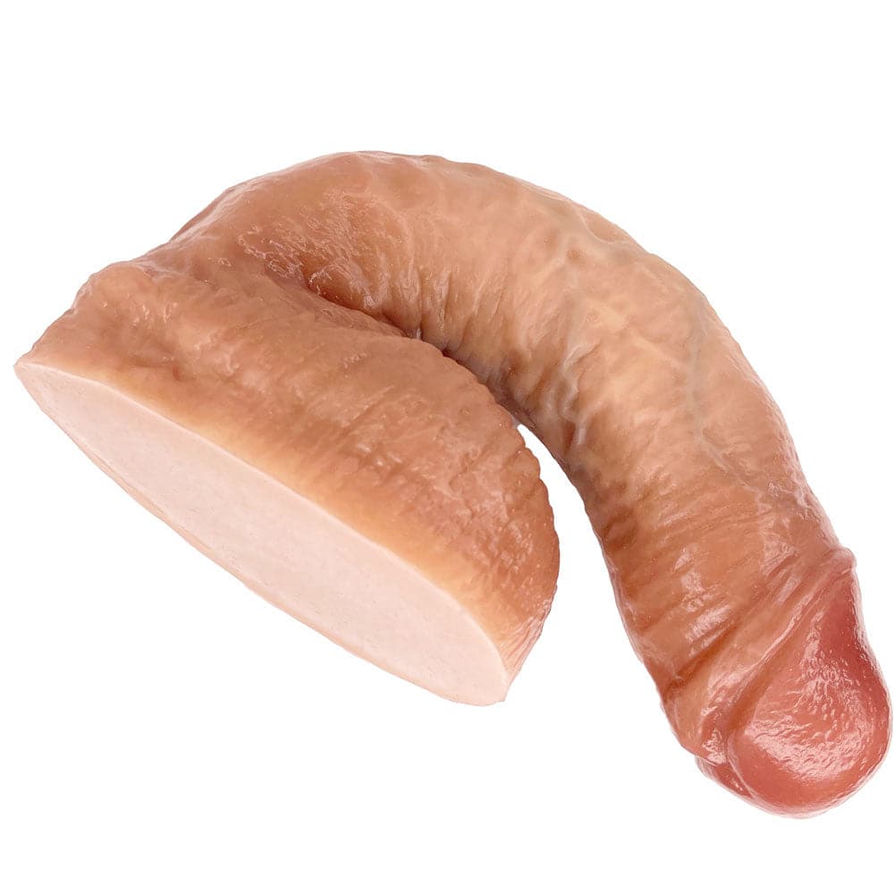 6" Bender Realistic Posable Dual Density Dildo - Vanilla - RodeoH