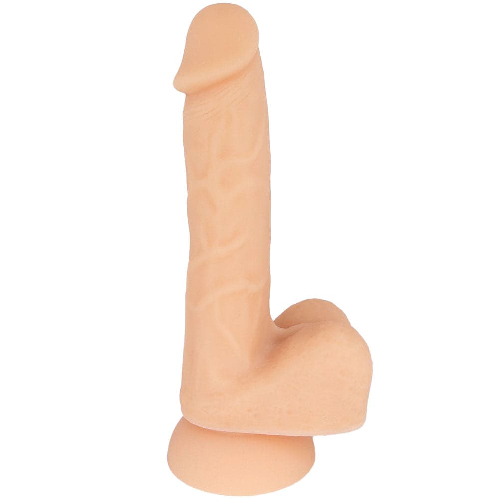 6" Lennox Realistic Silicone Dual Density Suction Cup Dildo - RodeoH