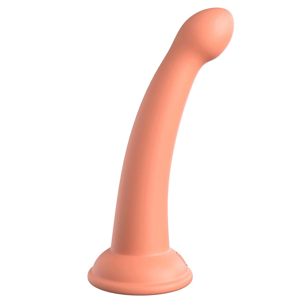 6" Pipedream Dillio Secret Explorer Dildo - Peach - RodeoH