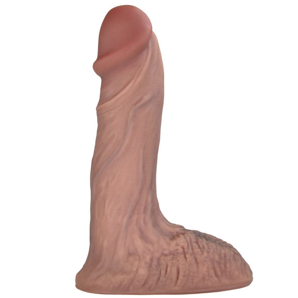 6" Ultimate Realistic Dual Density - Pack and Play Dildo - RodeoH