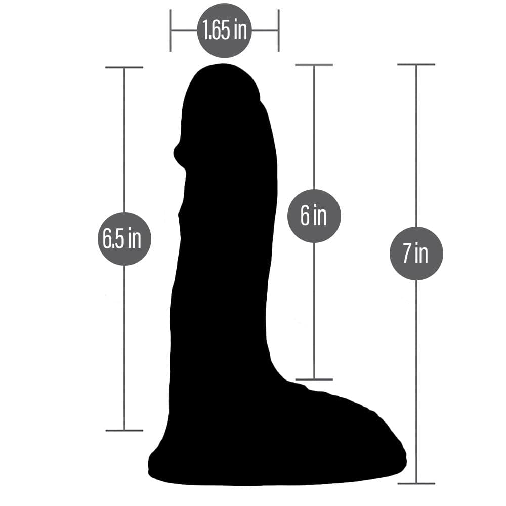 6" Ultimate Realistic Dual Density - Pack and Play Dildo - RodeoH