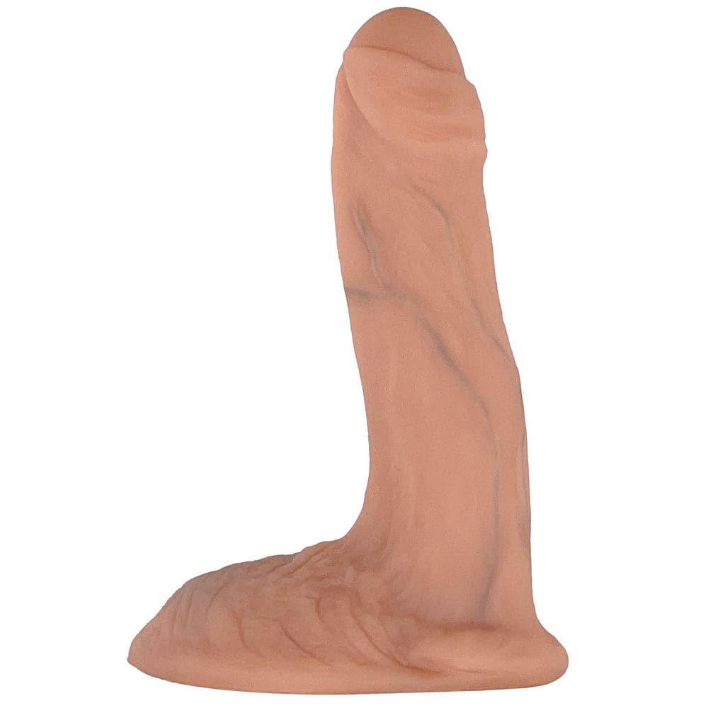 6" Ultimate Uncut Realistic Dual Density - Pack and Play Dildo - RodeoH