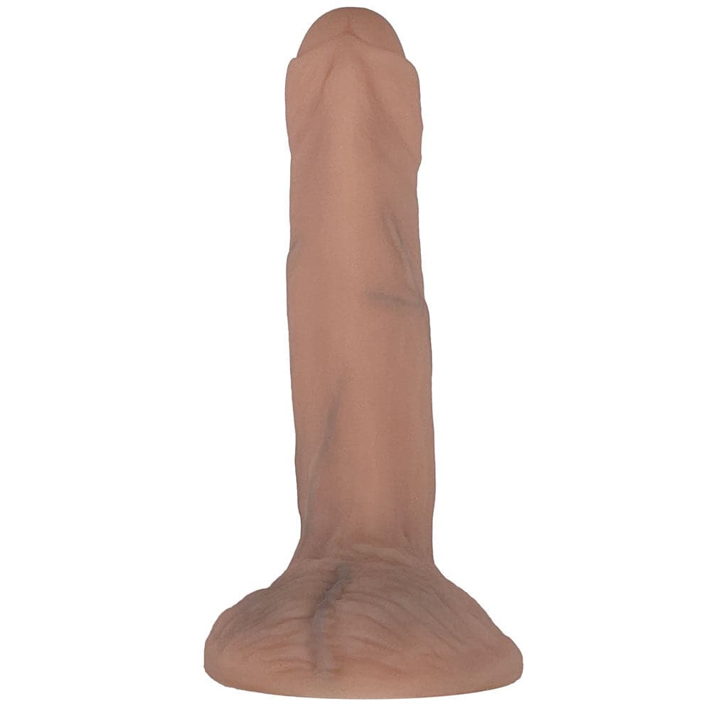 6" Ultimate Uncut Realistic Dual Density - Pack and Play Dildo - RodeoH