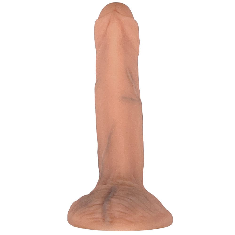 6" Ultimate Uncut Realistic Dual Density - Pack and Play Dildo - RodeoH
