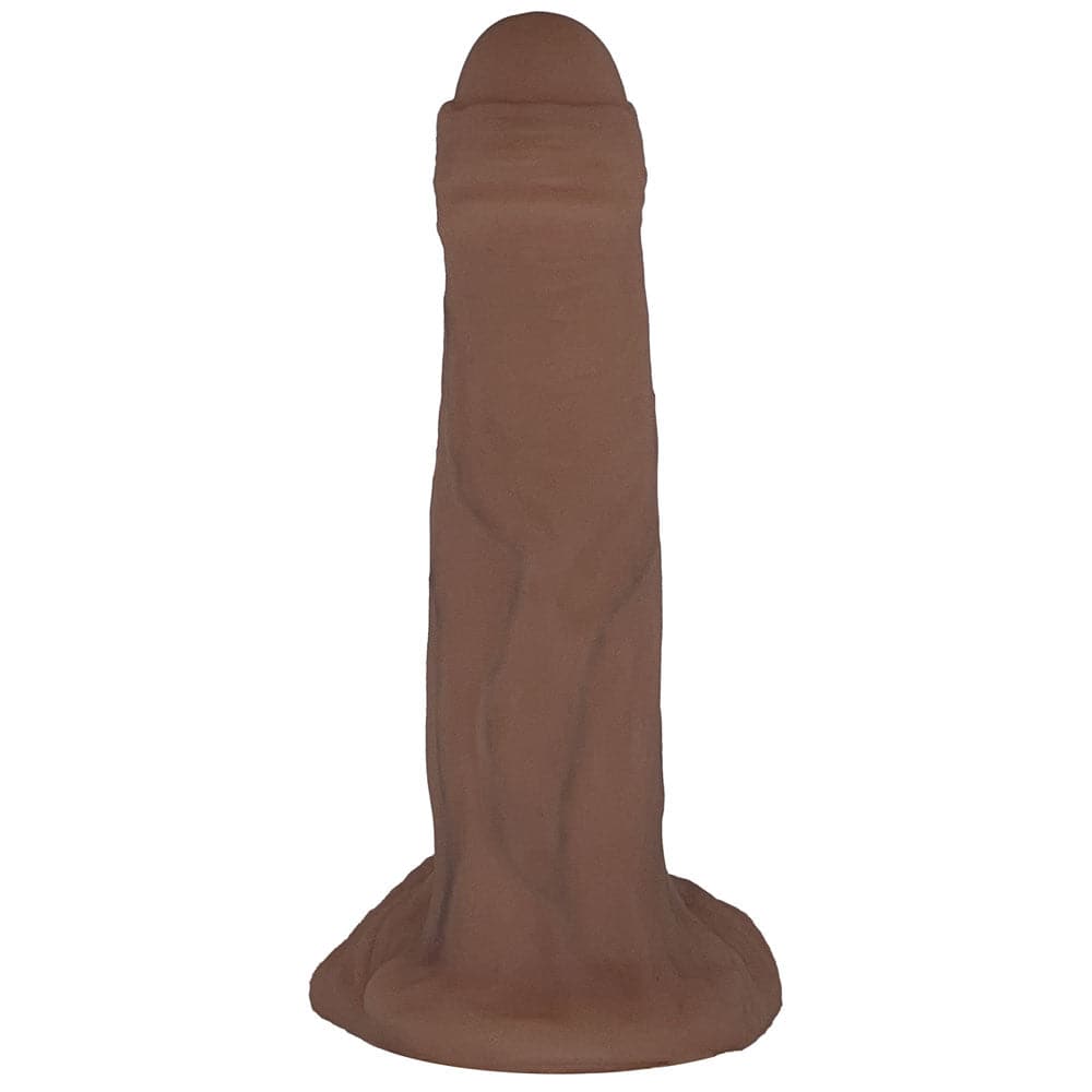 6" Ultimate Uncut Realistic Dual Density - Pack and Play Dildo - RodeoH