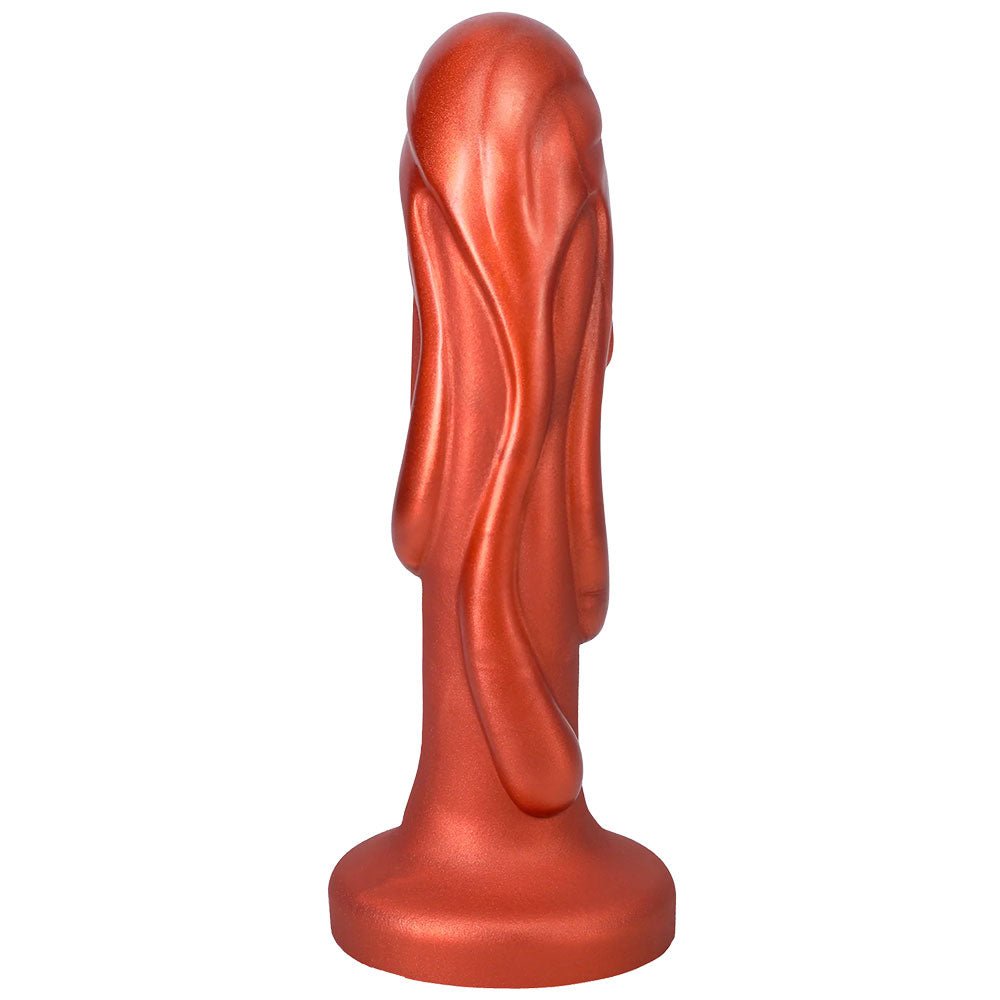6.25" Magma Silicone Dildo - Copper - RodeoH
