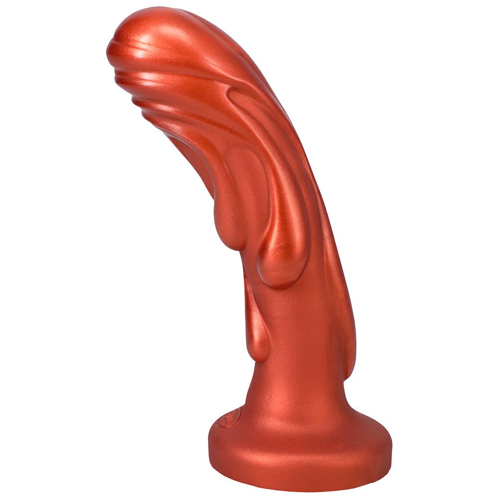 6.25" Magma Silicone Dildo - Copper - RodeoH