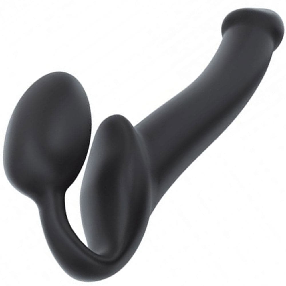 Strap-on-Me Double-Ended Dildo - Medium - Black