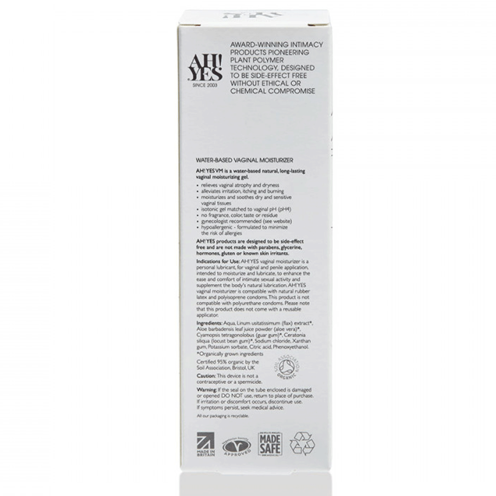 AH! YES VM Organic Vaginal Moisturizer 3.4oz - RodeoH