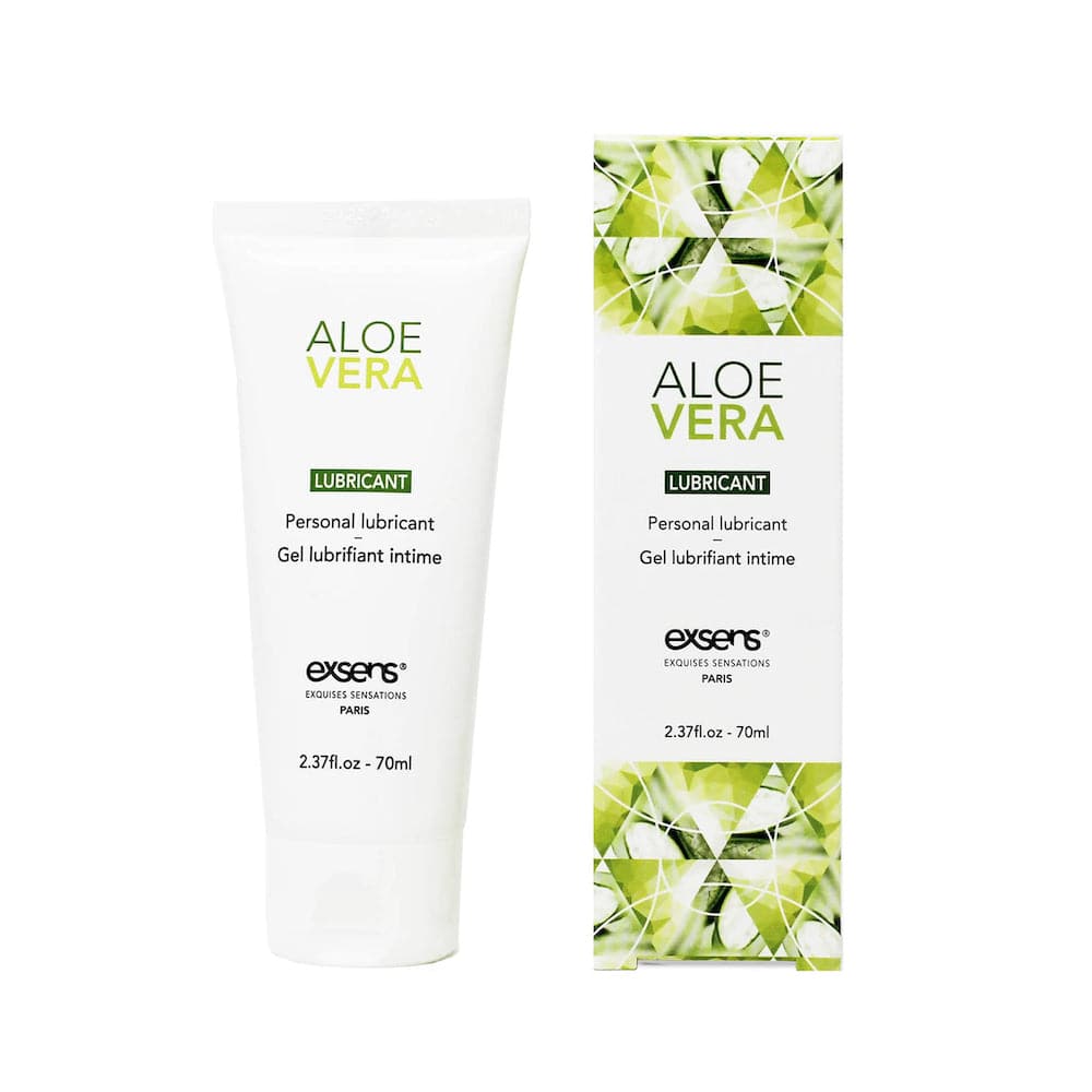 Aloe Vera Water Based Lubricant by Exsens® - 2.37 Fl. oz - RodeoH