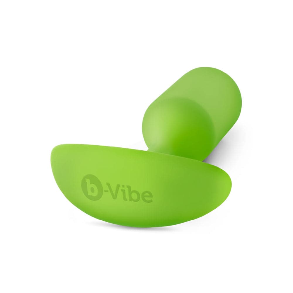 B Vibe Weighted Snug Plug Large - Lime - RodeoH