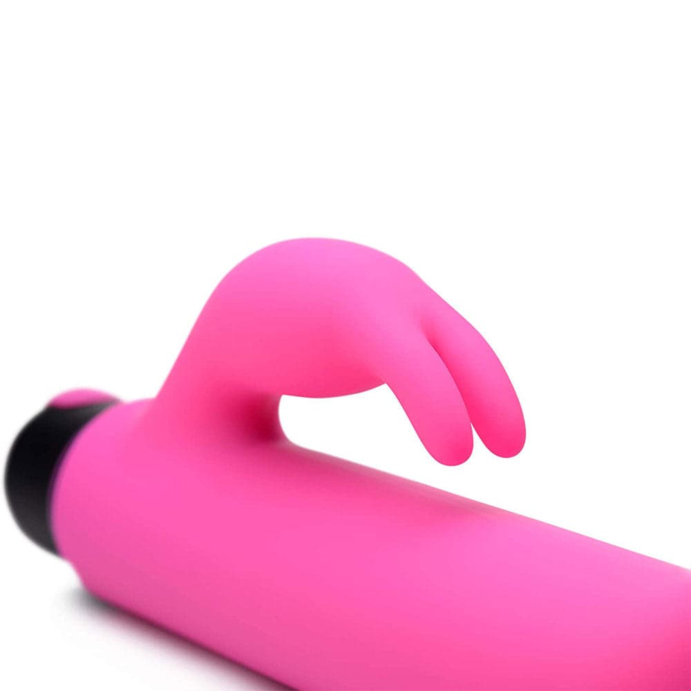 BANG! XL Bullet and Rabbit Sleeve - Rechargeable - Black & Pink - RodeoH