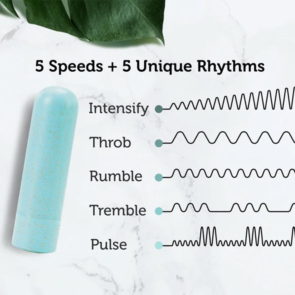 Blush Gaia Eco Rechargeable Bullet Vibrator - RodeoH