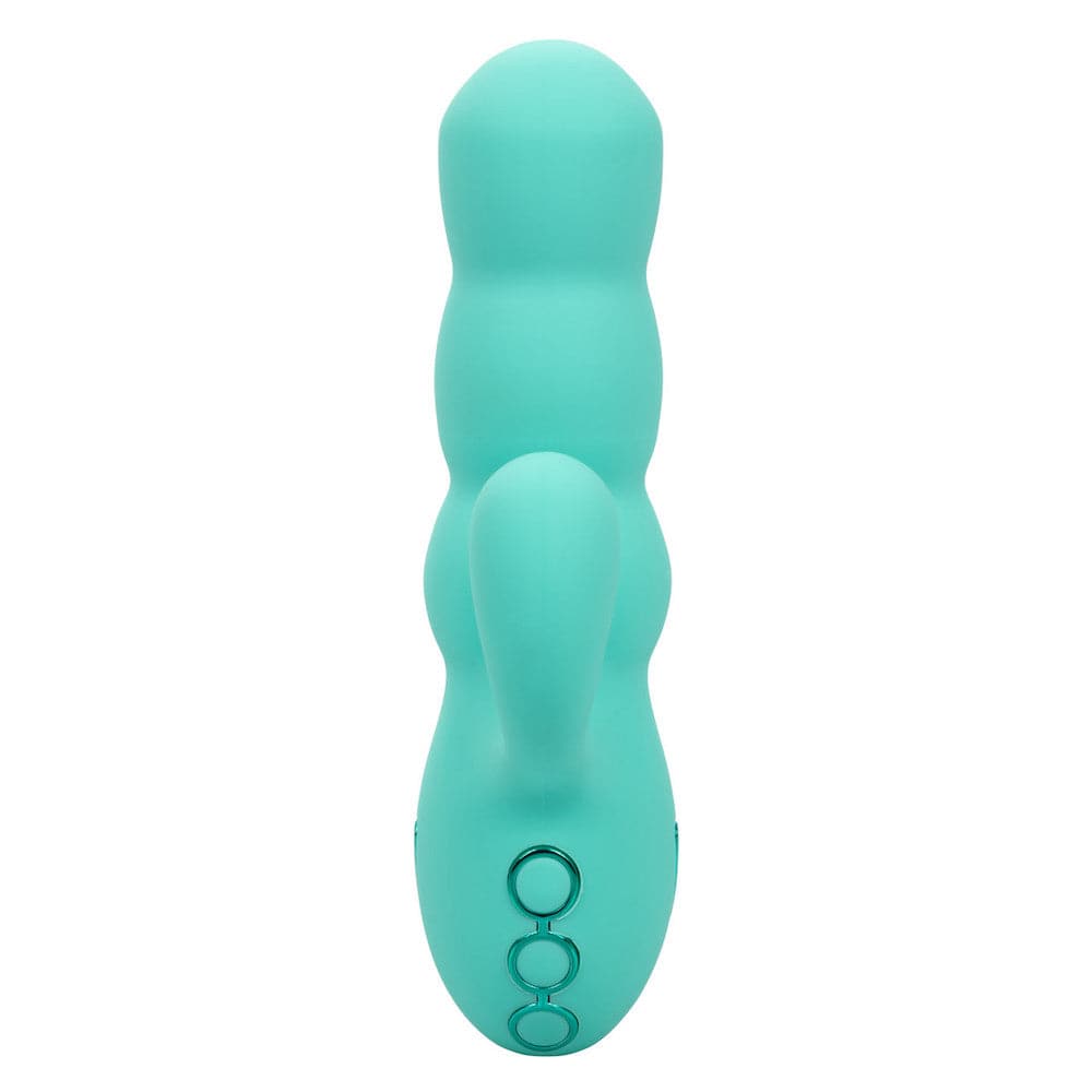 California Dreaming Del Mar Diva Mini Thrusting Rabbit Vibrator - RodeoH