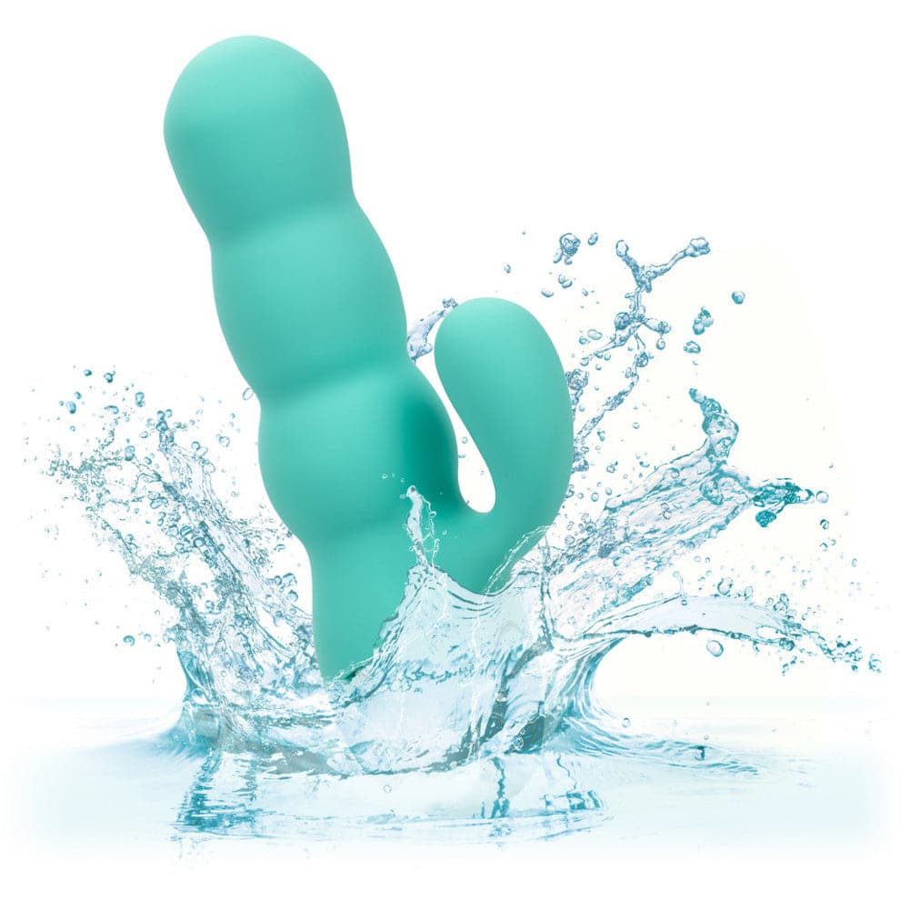 California Dreaming Del Mar Diva Mini Thrusting Rabbit Vibrator - RodeoH