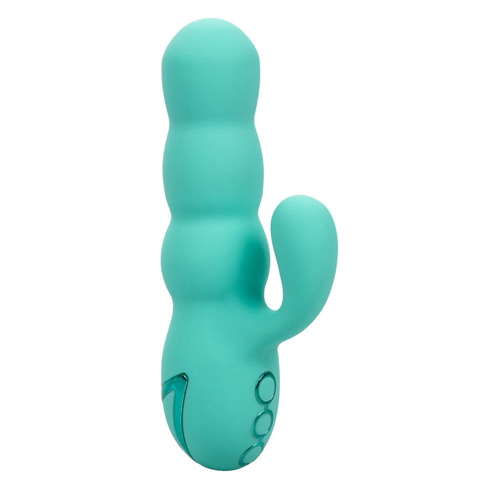 California Dreaming Del Mar Diva Mini Thrusting Rabbit Vibrator - RodeoH