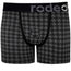 Classic Boxer+ Harness - Gray Houndstooth - RodeoH