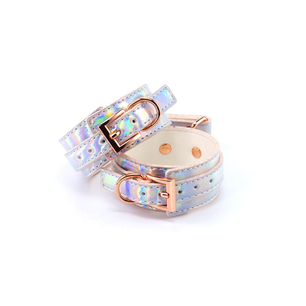Cosmo 6-Piece Rainbow Metallic Bondage Set - RodeoH