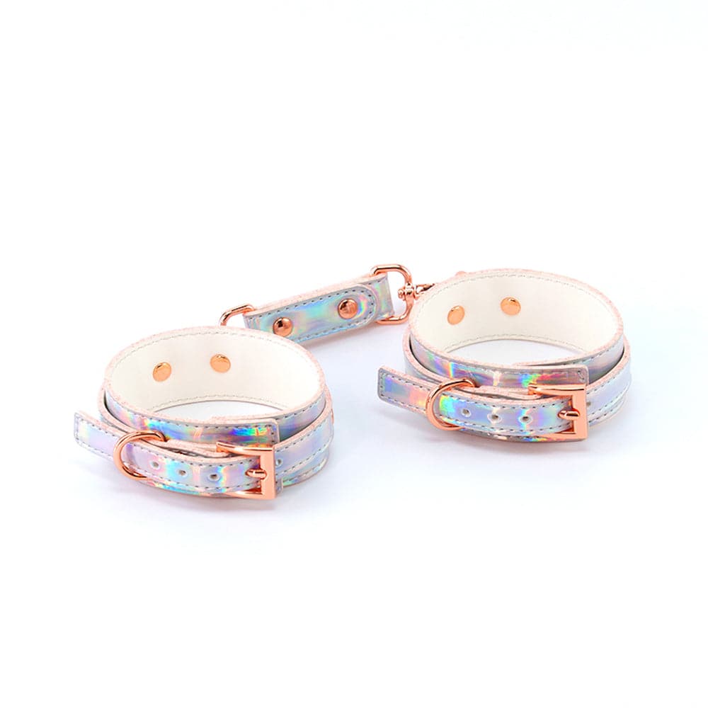 Cosmo 6-Piece Rainbow Metallic Bondage Set - RodeoH