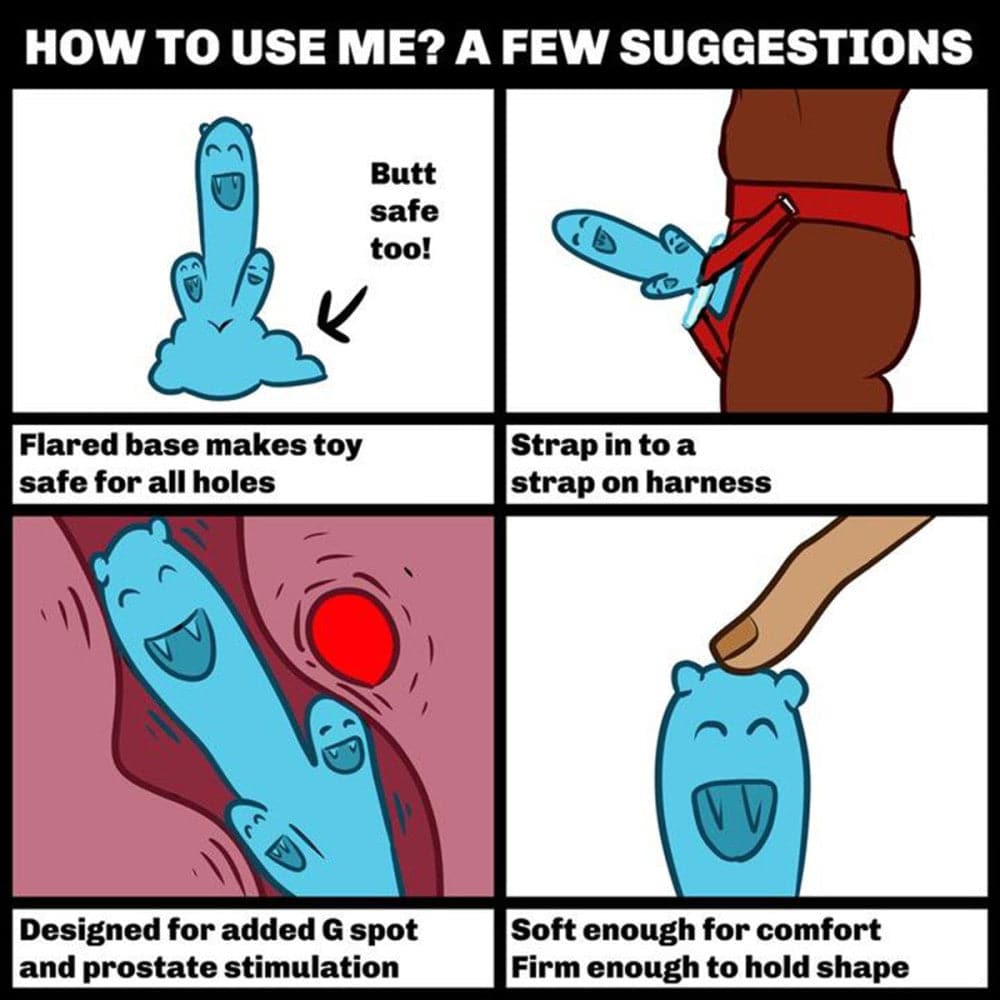 Cute Little F*ckers - 6" Trinity Vibrator - RodeoH