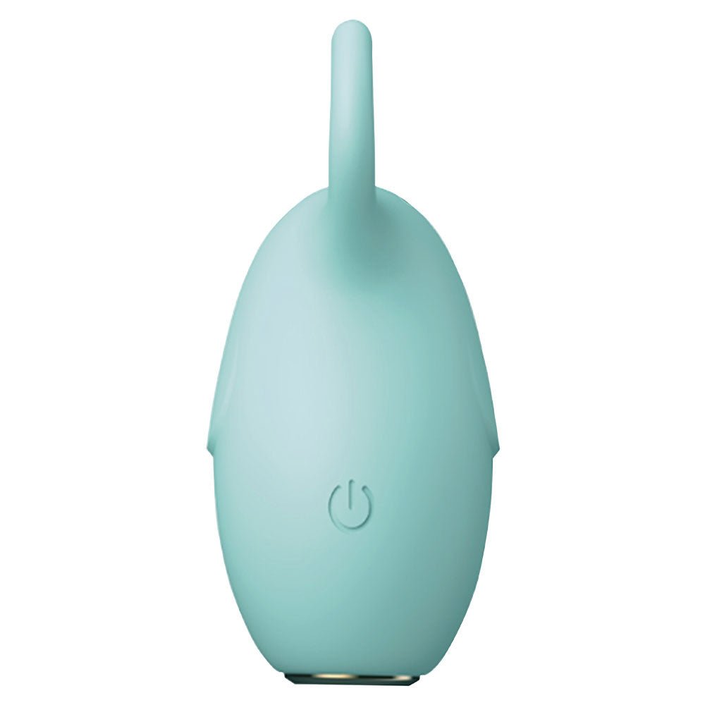 Elle - Multifunction Silicone Egg Bullet Vibrator - Mint - RodeoH