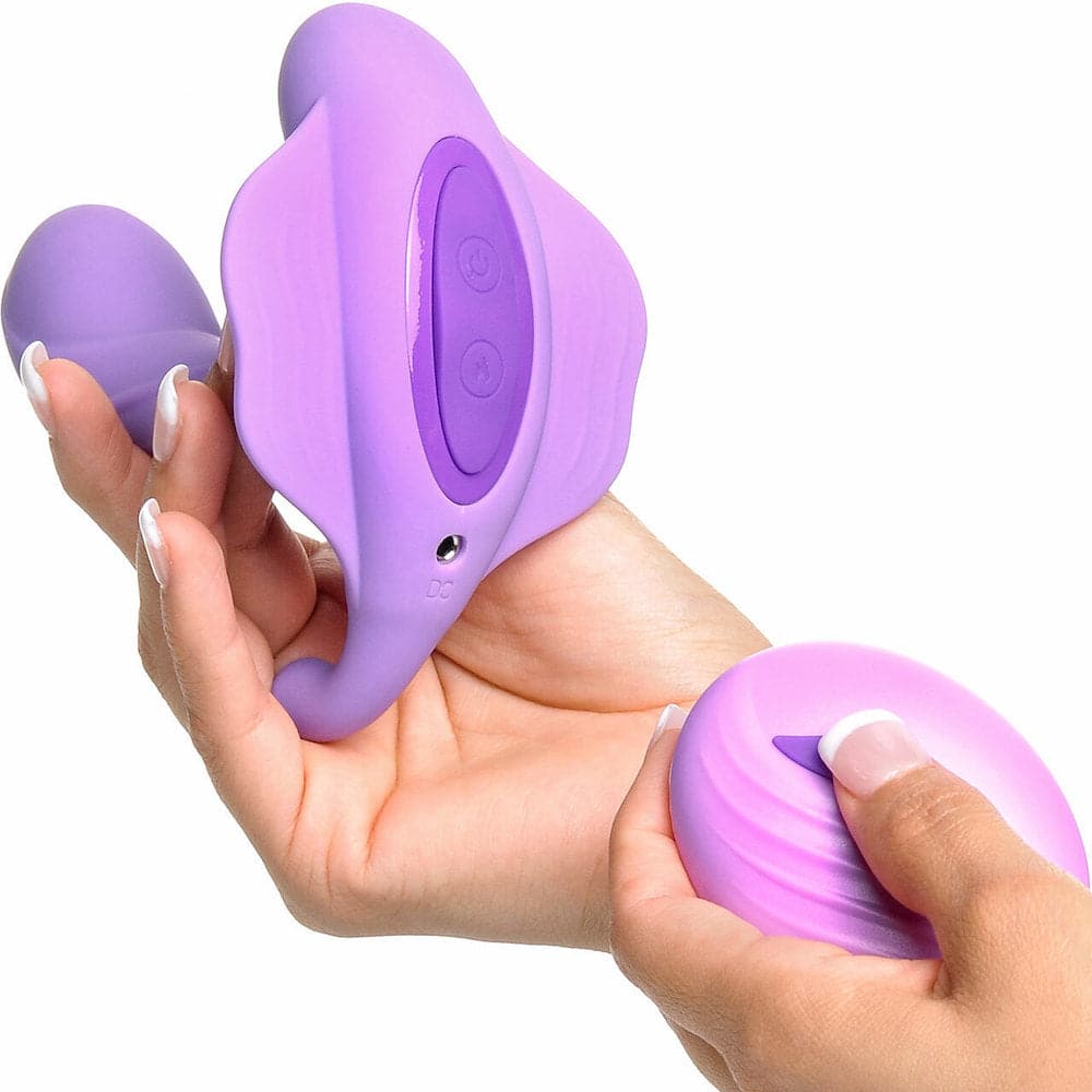Fantasy For Her - Vibrating G-Spot Stimulate-Her With Remote - Purple - RodeoH