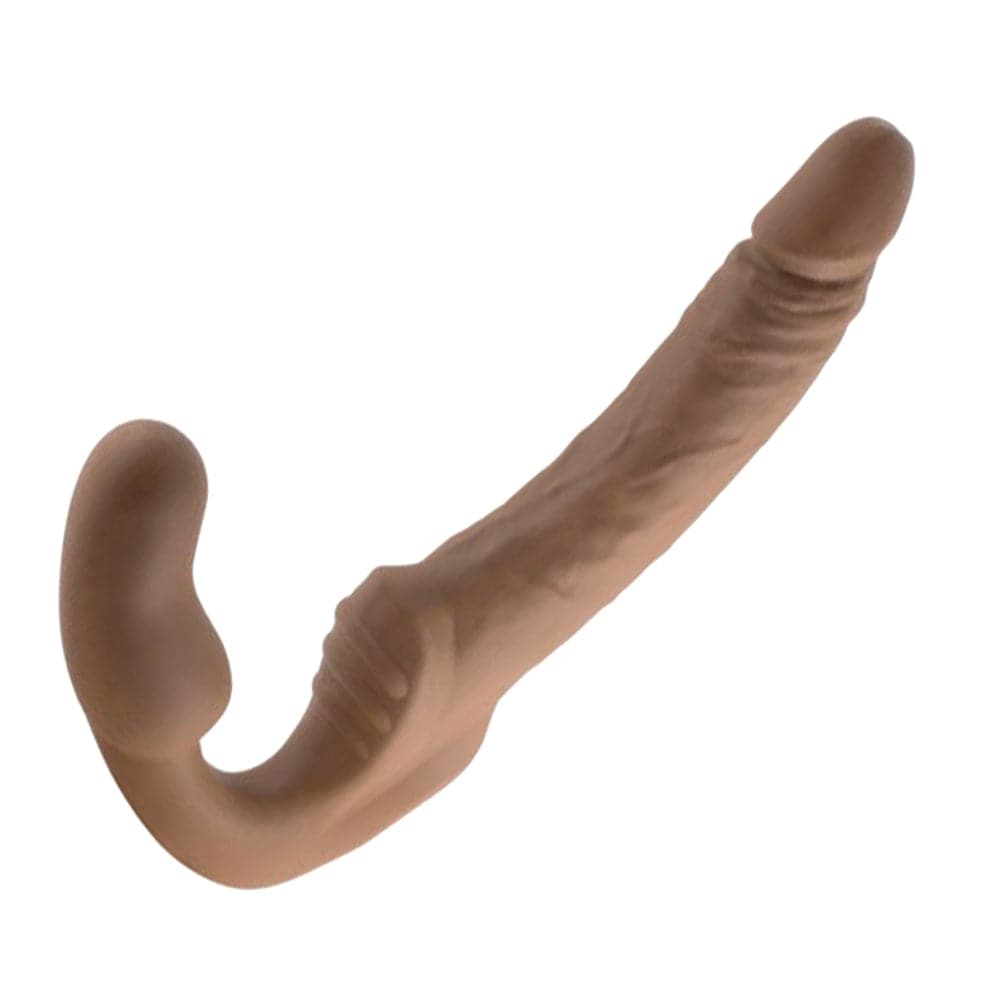 FUZE Tango Real - Double-Ended Dildo - Caramel - RodeoH