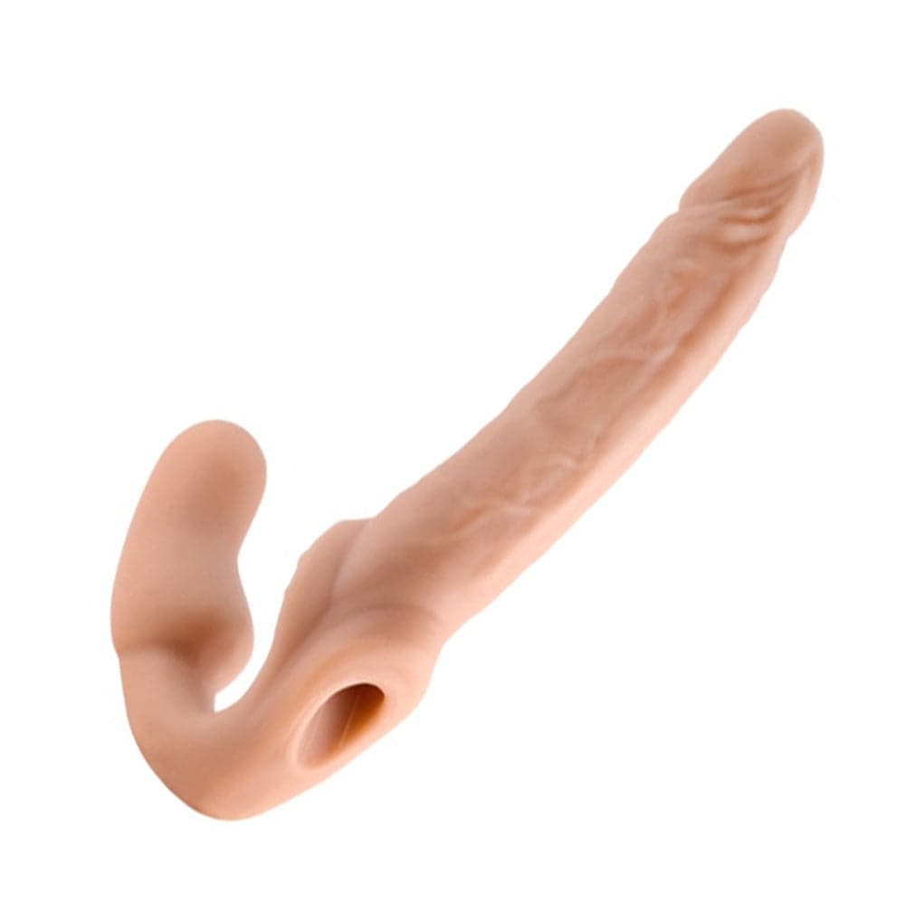 FUZE Tango Real - Double-Ended Dildo - Peach - RodeoH