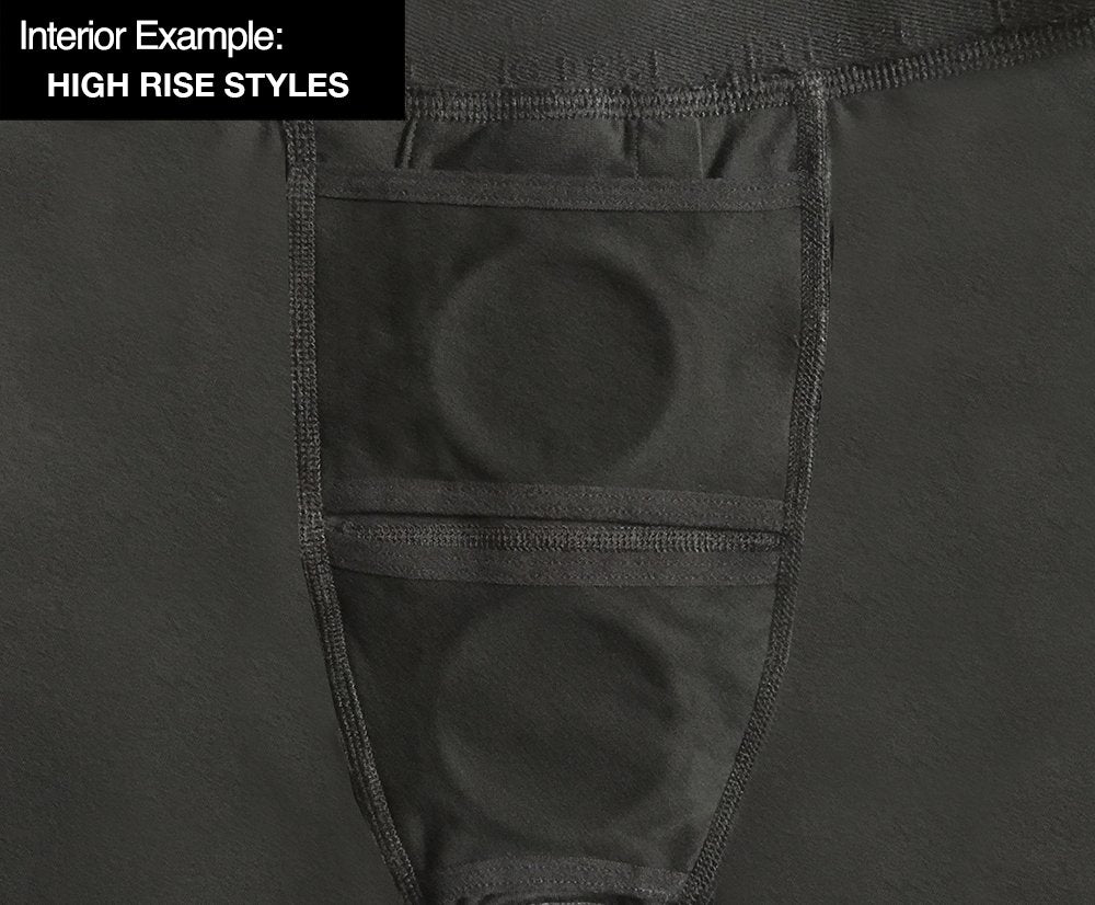 High Cut Panty Harness - Interior dual o rings- RodeoH