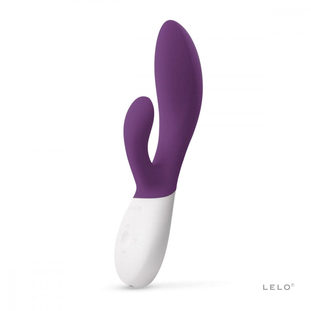 Ina Wave™ 2 Dual Stimulator by LELO - Plum - RodeoH