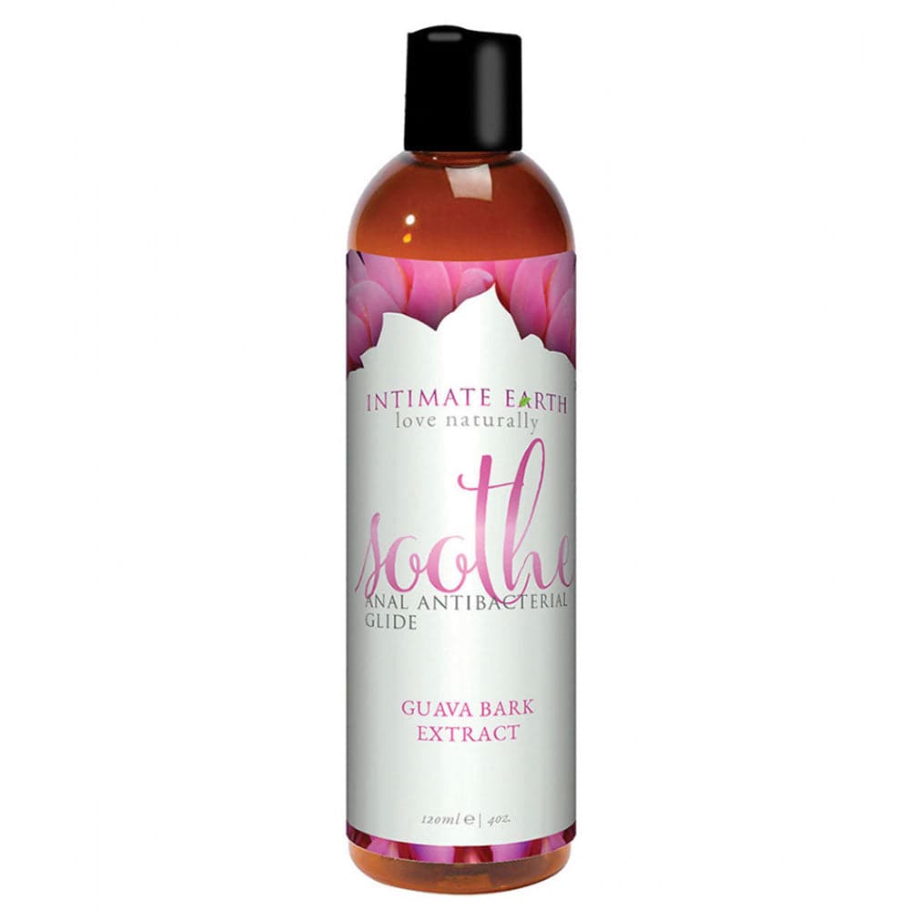 Intimate Earth Soothe Anti-Bacterial Anal Glide 4 oz (120 ml) - RodeoH
