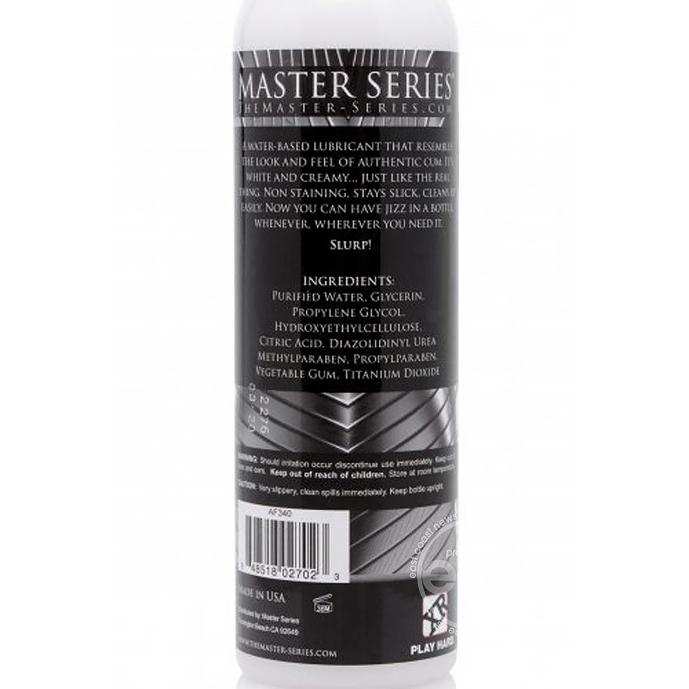 Jizz Cum Unscented Water Based Lubricant 8oz - RodeoH