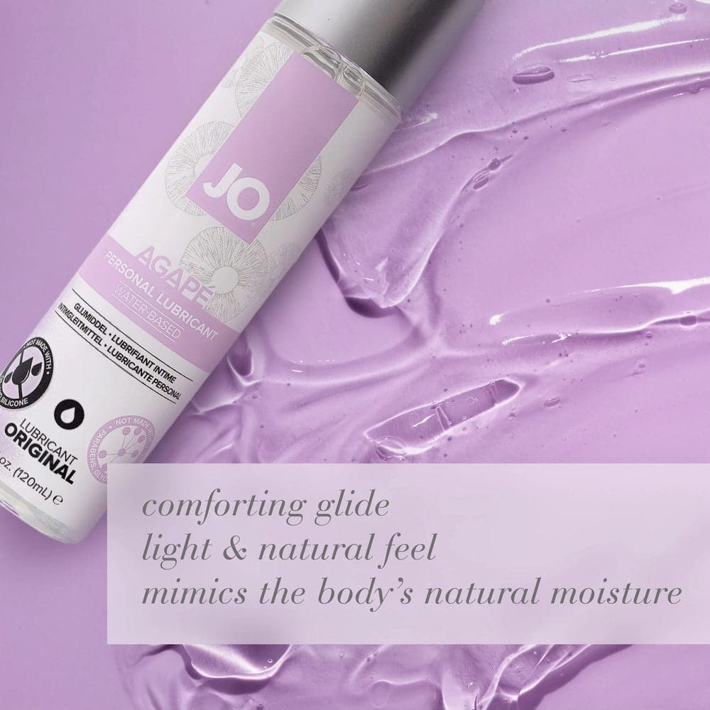 JO Agape pH Balanced Lubricant 4 fl. oz. (120 ml) - RodeoH