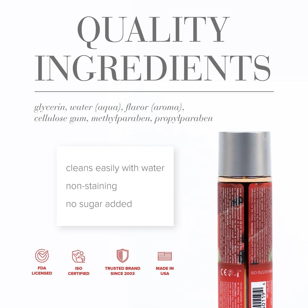 JO H20 Water Based Flavored Lubricant - Succulent Watermelon 4 fl. oz. (120 ml) - RodeoH