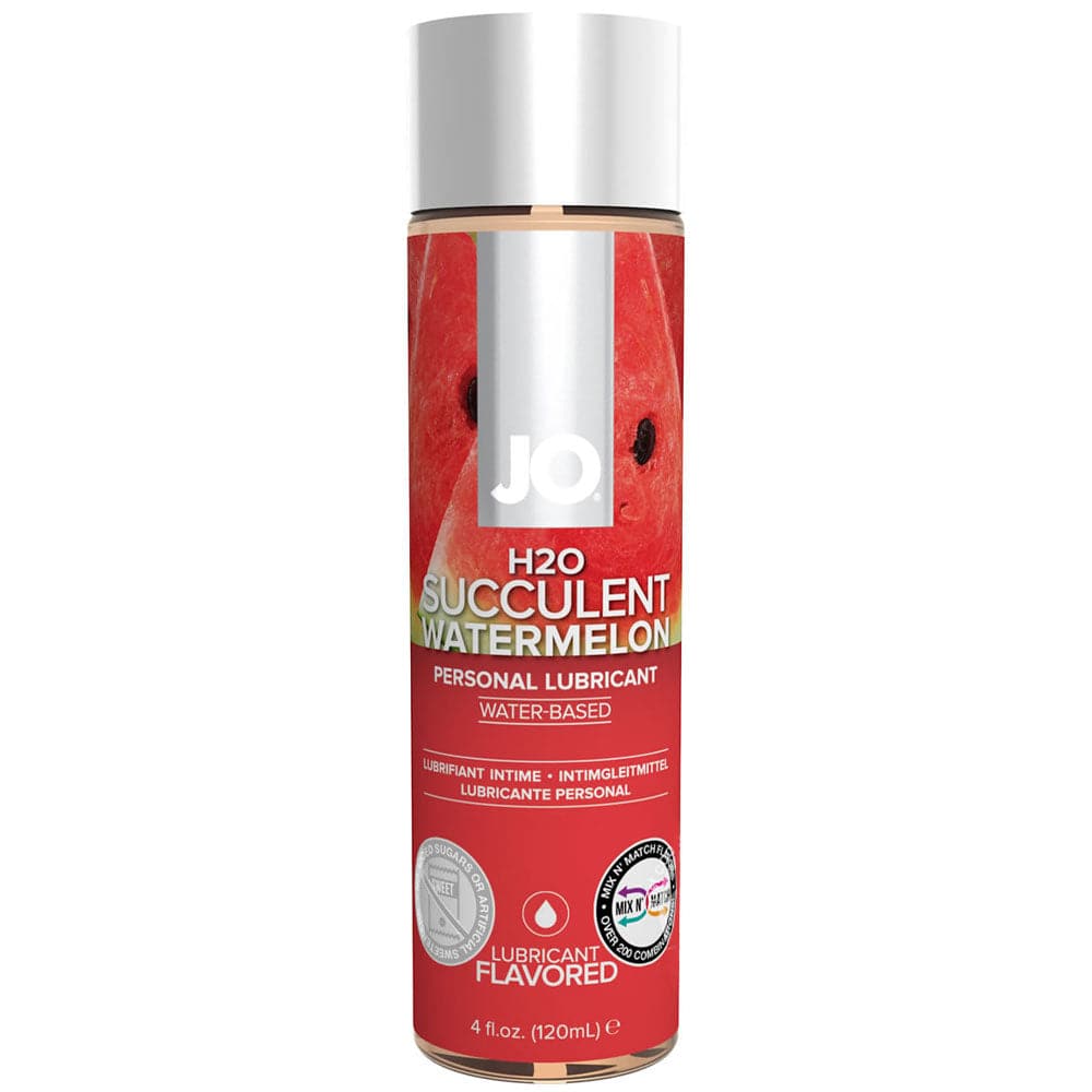 JO H20 Water Based Flavored Lubricant - Succulent Watermelon 4 fl. oz. (120 ml) - RodeoH