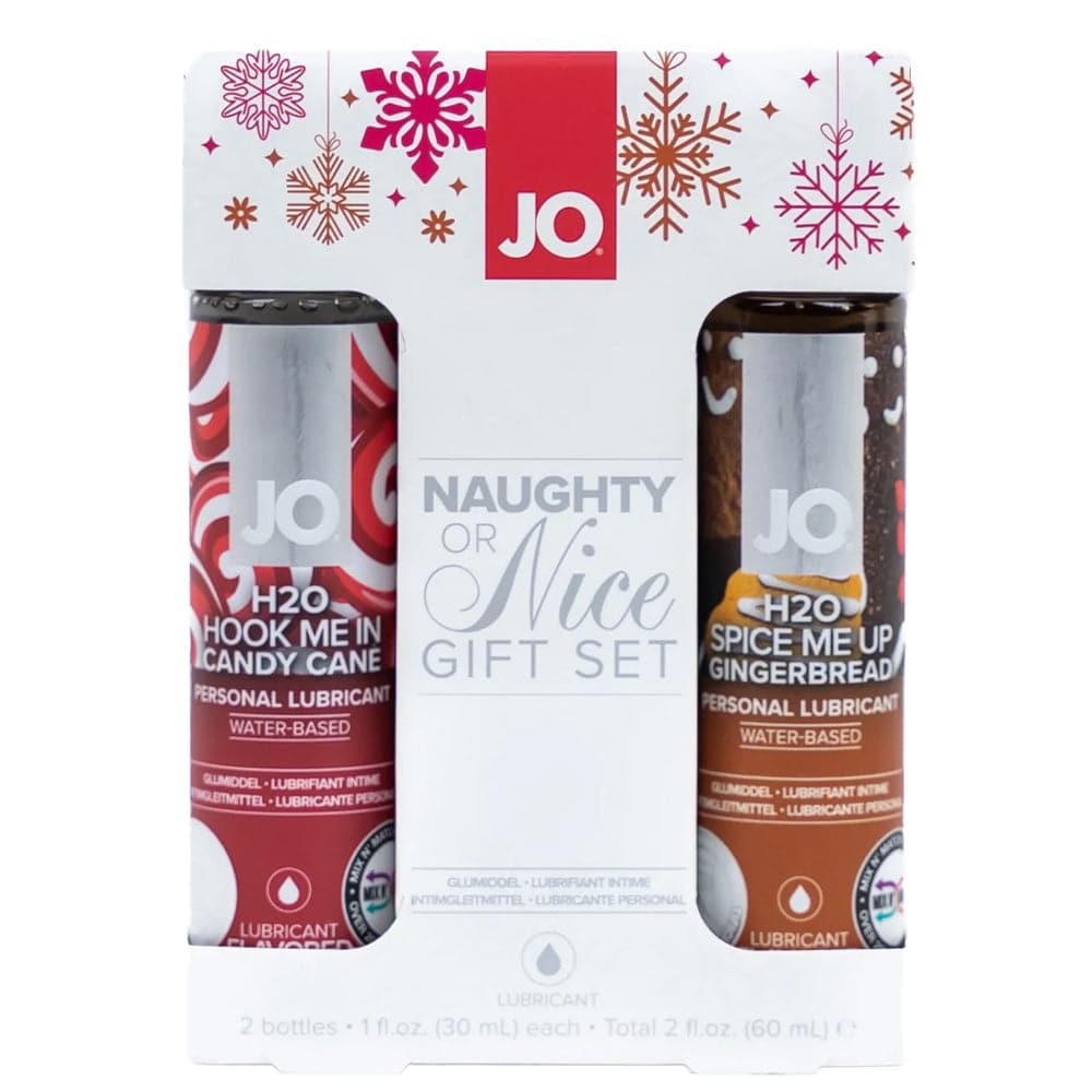 jo naughty or nice lubrication gift set