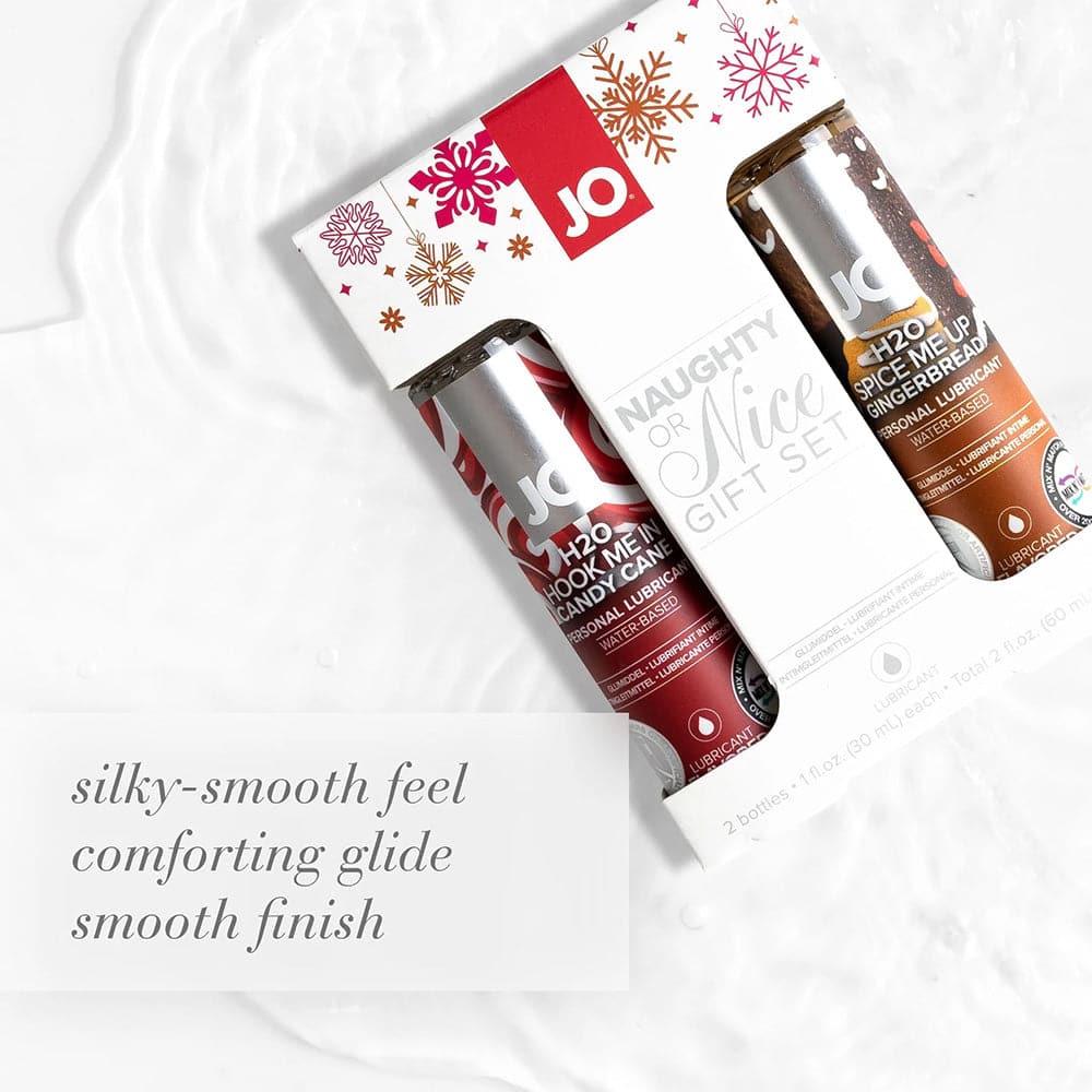 jo naughty or nice lubrication gift set