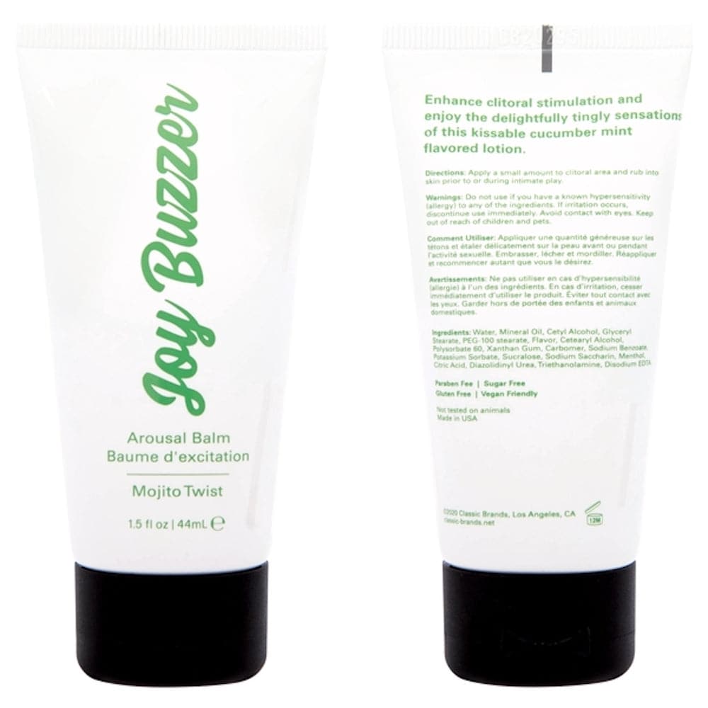 Joy Buzzer Arousal Balm - Mojito Twist - 1.5oz - RodeoH