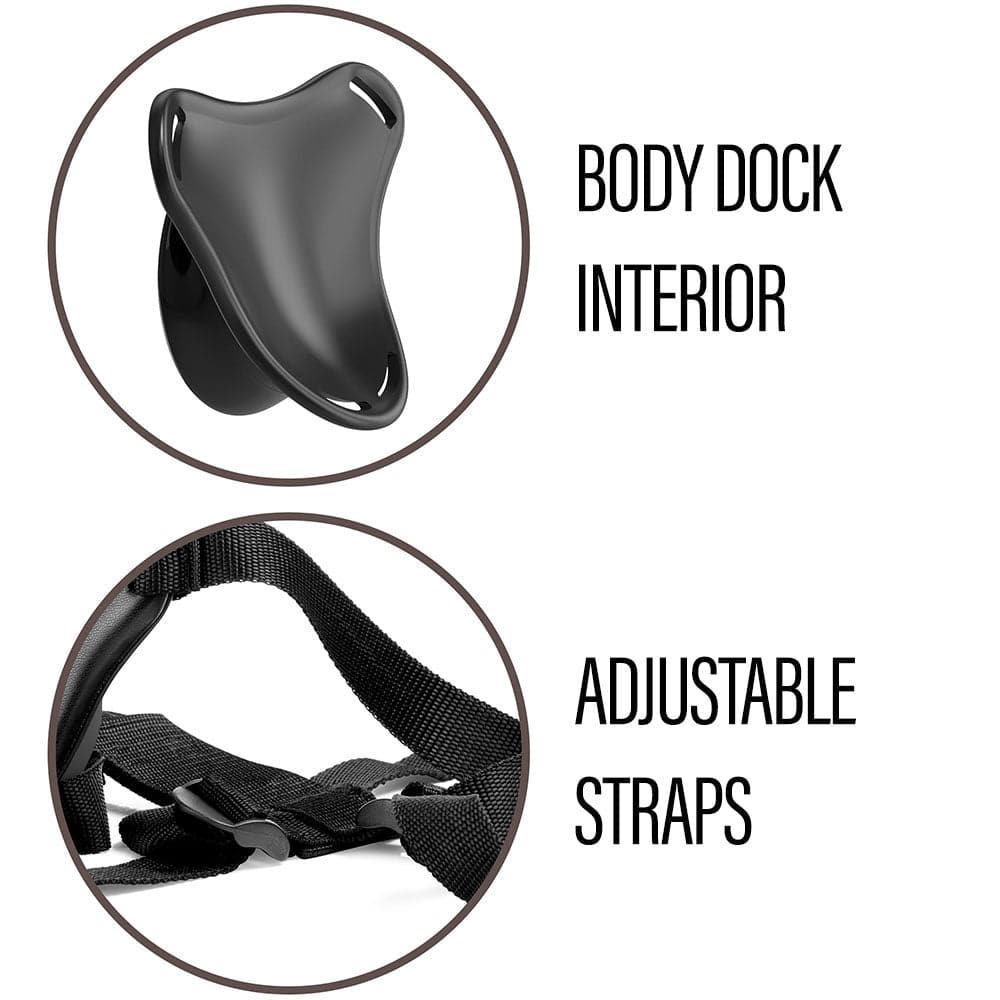 King Cock Elite Beginner's Body Dock Strap-On Harness - RodeoH