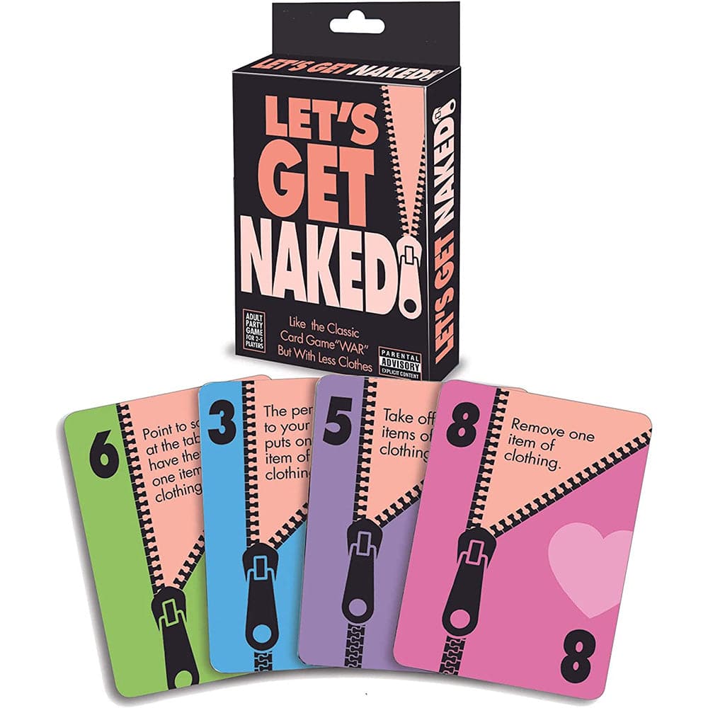 Let's Get Naked Adult Card Game - RodeoH