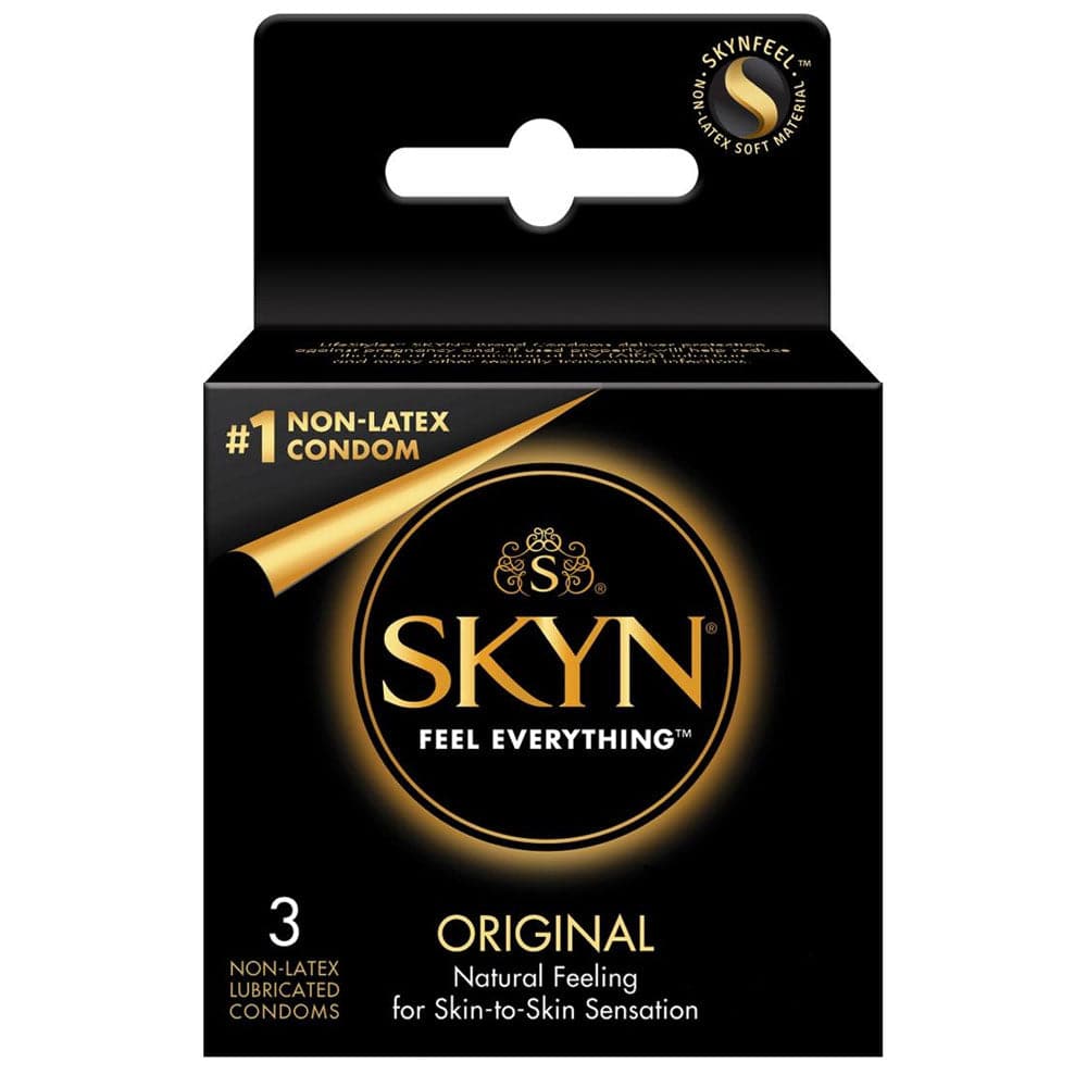 Lifestyles Skyn Original Non Latex Lubricated Condoms 3-Pack - RodeoH