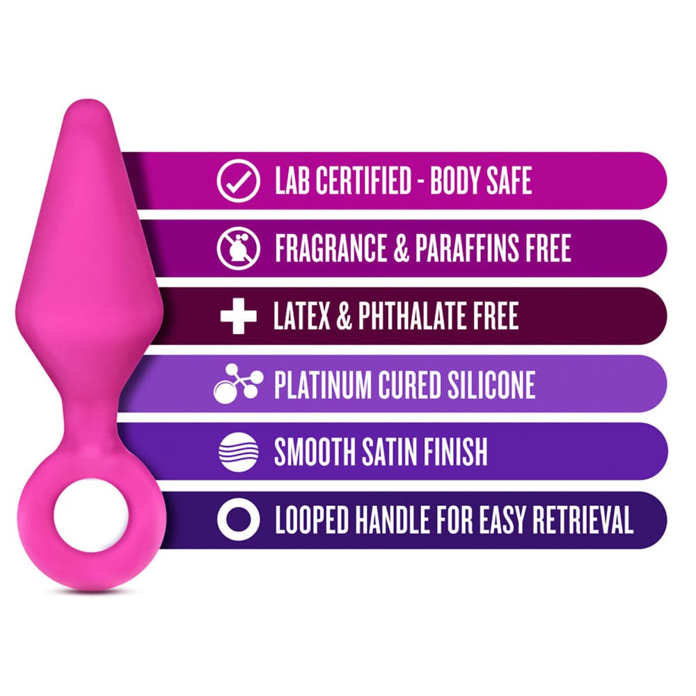 Luxe Candy Rimmer Anal Plug Kit by Blush - Pink - RodeoH