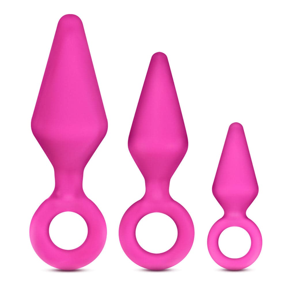 Luxe Candy Rimmer Anal Plug Kit by Blush - Pink - RodeoH