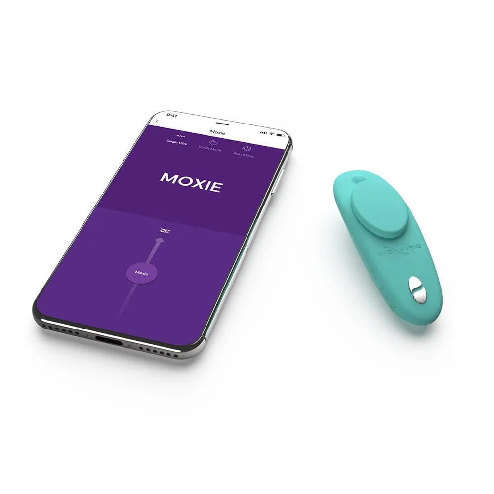 Moxie+ - Wearable Vibrator - We-Connect App - Aqua - RodeoH