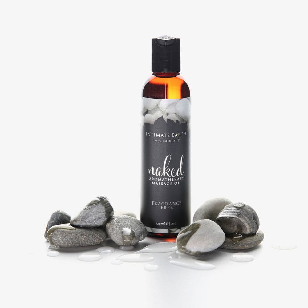 Naked Aromatherapy Massage Oil 4 oz. - Fragrance Free - RodeoH