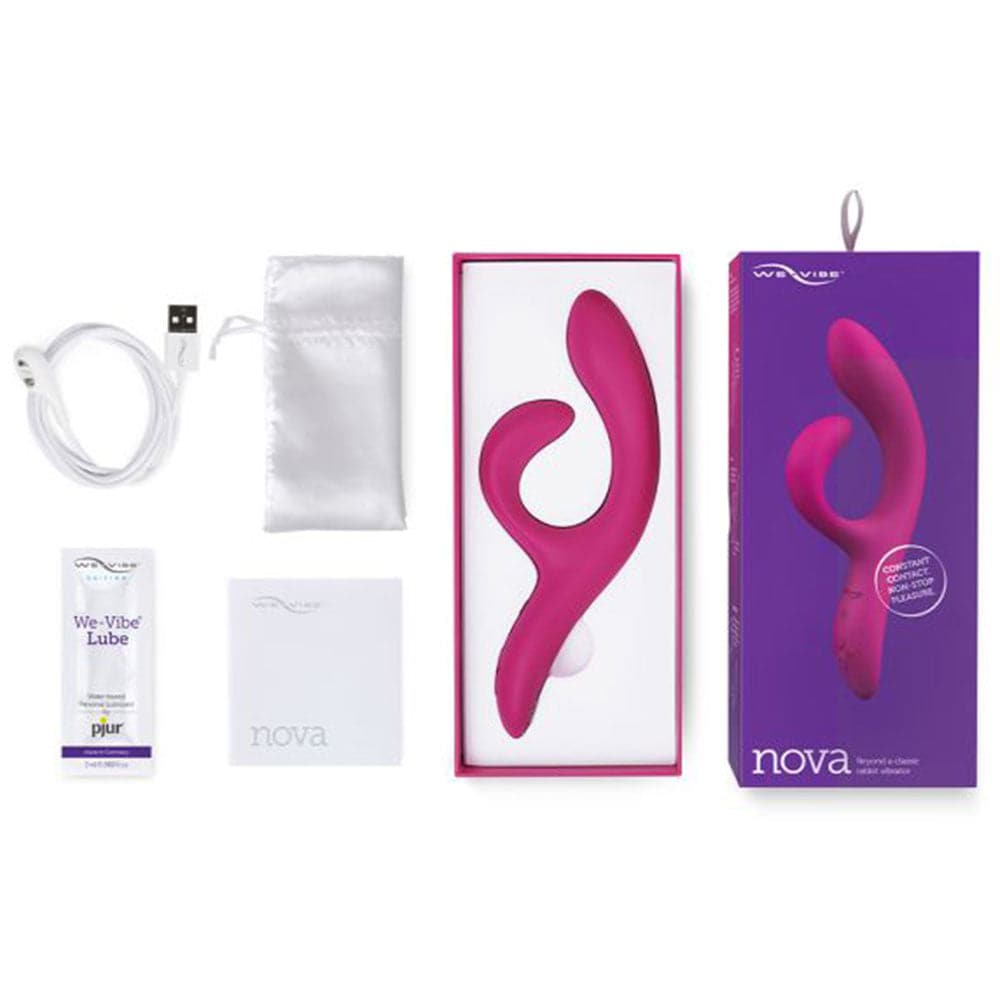 Nova 2.0 Rechargeable Dual Stimulation Vibrator - We-Connect App - RodeoH